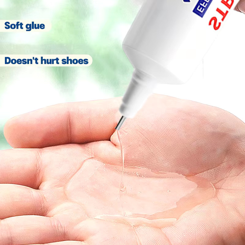 Starker Schuhreparaturkleber in Rot, wasserdichter Kleber für Turnschuhe, Kunstleder und Bastelarbeiten, 60 ml - Bild 3