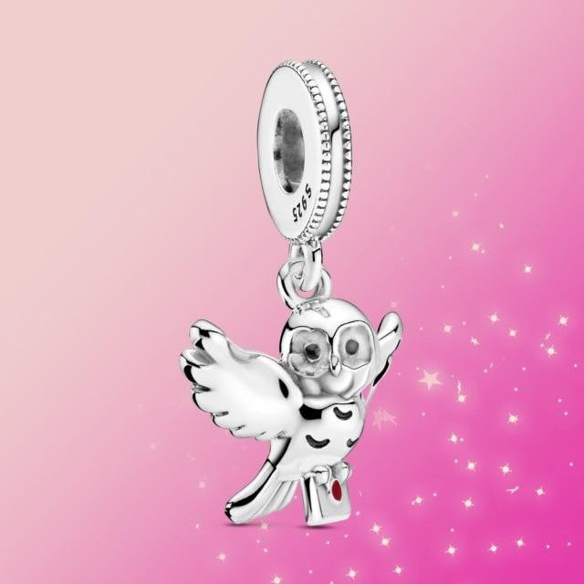Charm 925 Silber, pink, Damen - Bild 1