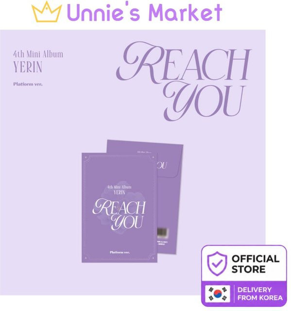 Reach You, Yerin, Plattform-Version, CD - Bild 1