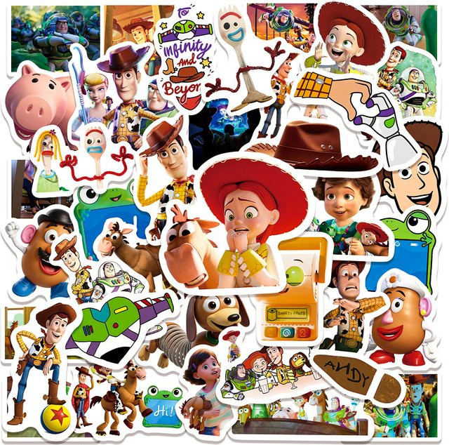 Disney Toy Story 5 Aufkleber, DIY Dekoration, PVC Wasserdicht - Bild 1