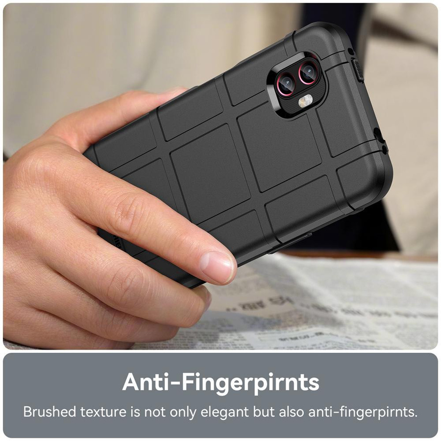Robuste Stoßfeste Schutzhülle aus Silikon und TPU für Samsung Galaxy Xcover 6 Pro in Schwarz oder Grün - Bild 4
