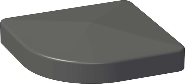 GroJa Kappe für variablen Eckpfosten, Farbe: Anthrazit, Breite: 9 cm, Höhe: 9 cm, Tiefe: 9 cm - Bild 1