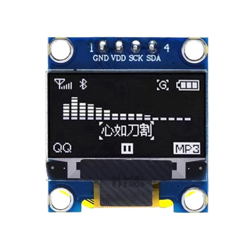 OLED-Display-Modul 0,96 Zoll mit I2C IIC 128 x 64 SS - D - 1306 für Arduino ESP32 ESP8266 in Blau/Gelb-Weiß - Bild 3
