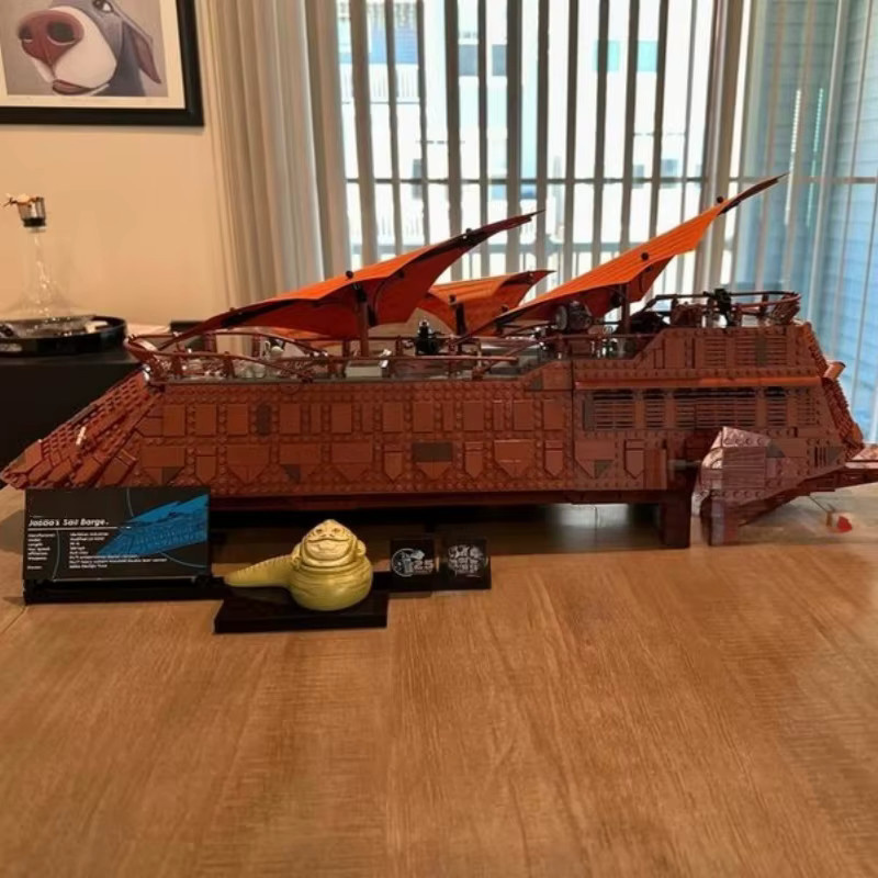 Potdemiel Star Wars Jabba Segelbarke, Baustein-Displaymodell, 3.942 Teile - Bild 4