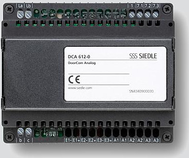 Siedle DoorCom-Analog DCA 612-0 Türsprechstelle in Schwarz - Bild 1