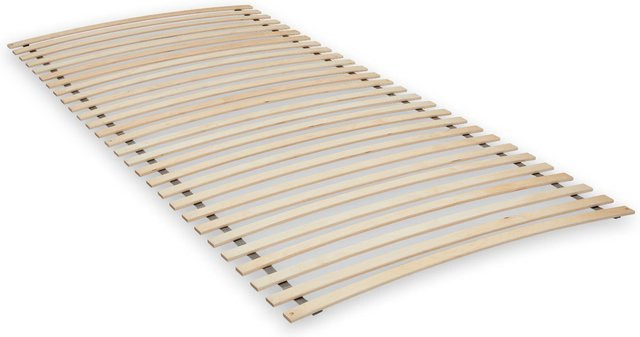 BeCo Quick 28 Rollrost Federholz in Braun, B/T/H: 140 x 200 x 4 cm - Bild 1