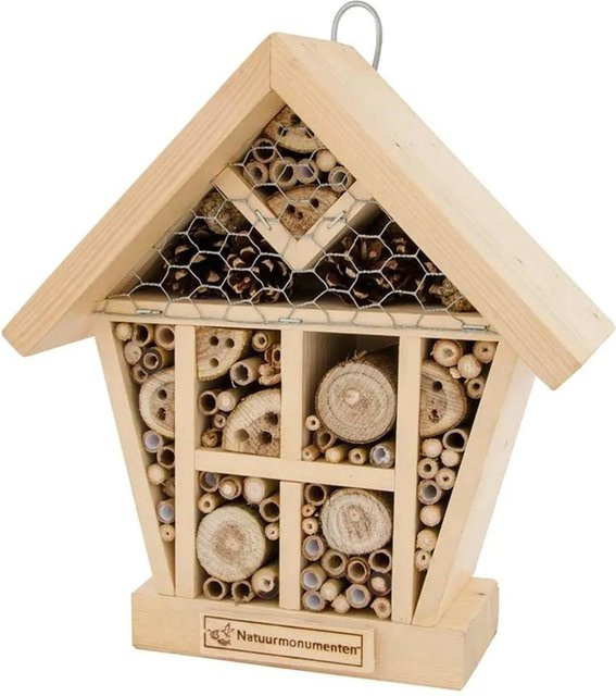 CJ Insektenhotel Sol aus Holz für Bienen und Gartenbewohner - Bild 1