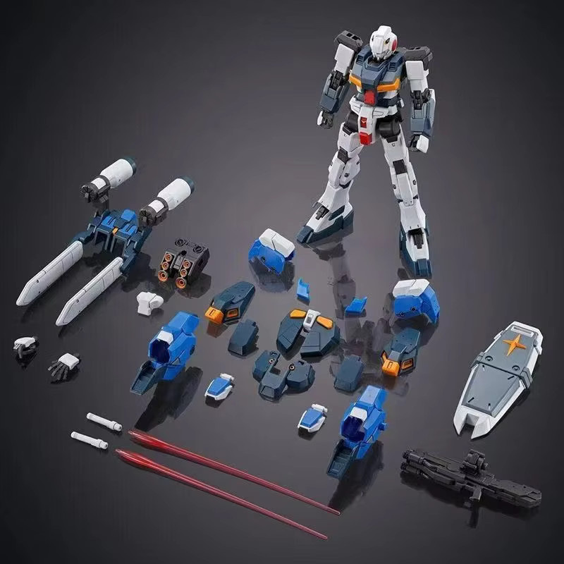 Bandai Mecha-Bausatz, Actionfigur, 1/144 Maßstab, mit beweglichen Gelenken - Bild 3