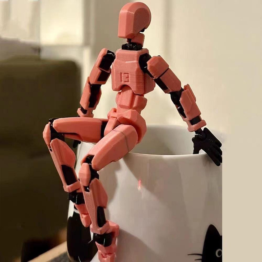 Fashnics Action Figur Roboter schwarz 13cm - Bild 2