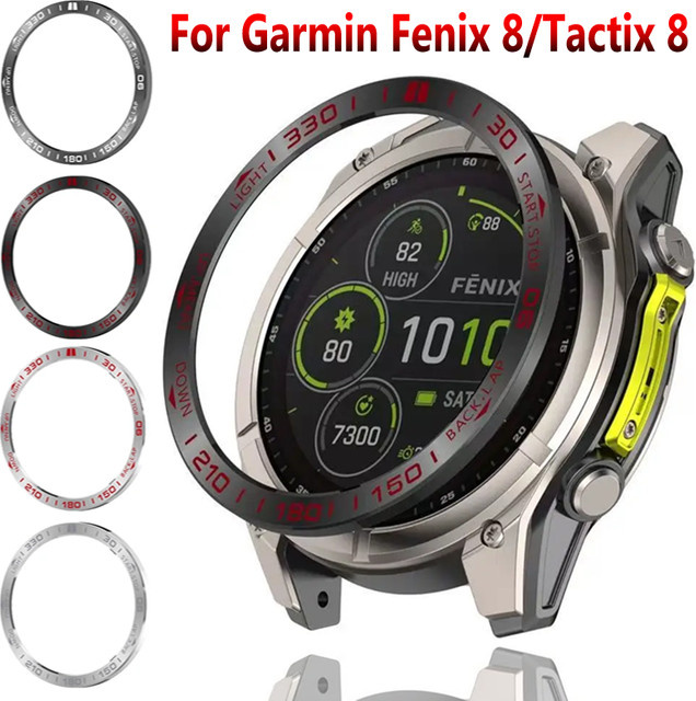 Garmin Metallrahmenring Edelstahl, Unisex - Bild 1