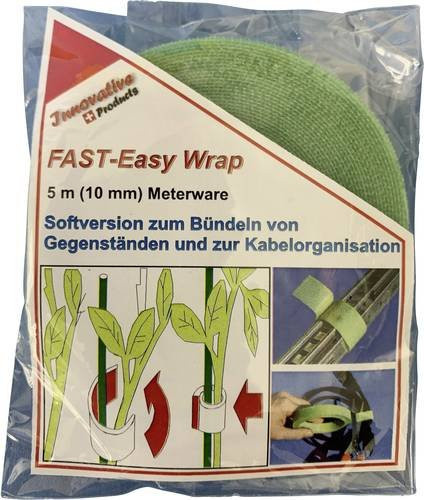 FASTECH Klettband für Pflanzen und Garten in Grün, Länge: 500 cm, Breite: 1 cm - Bild 1