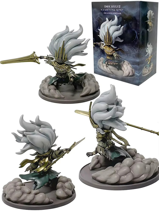 Bandai Dark Souls 3 Nameless King, Anime-Figur, 14cm, Kunststoff - Bild 4