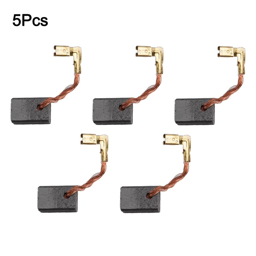 5 Stück Kohlebürsten für Makita Winkelschleifer GA 4034 GA 4530 GA 4534 GA 5434 GA 5034 GA 5030 CB-459 B/B/H: 6 x 9 x 13,5 mm - Bild 2