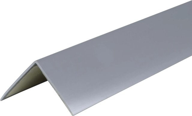 Dalsys Selbstklebendes Winkelprofil aus PVC in Grau, B/H: 30 x 30 mm, Länge: 150 cm - Bild 1
