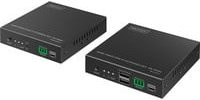 Digitus HDMI Fiber KVM IP Extender Set mit 4K UHD, SFP, USB und RS232 in Schwarz - Bild 1