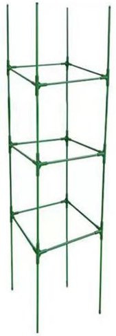 Amusedly Tomatenkäfig Set, höhenverstellbares Gemüsegitter für vertikale Kletterpflanzen und Blumen - Bild 1