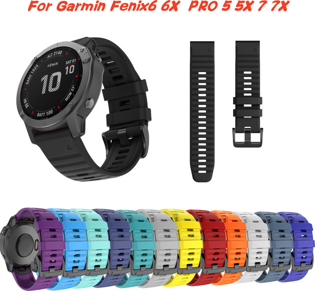 Smartwatch Armband Silikon, Schwarz, Unisex - Bild 1