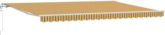 vidaXL Einziehbare Markise Mehrfarbig B/T: 500 x 300 cm - Bild 1