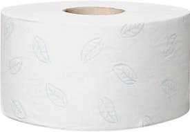 Tork Premium Toilettenpapier Mini Jumbo Rolle 110253, 2-lagig, extra weich, weiß, 12 Rollen á 170 m - Bild 1