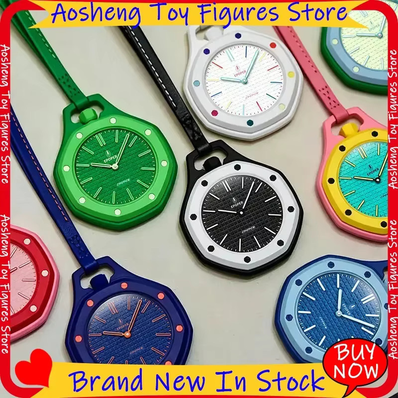 Epoper Taschenuhr, Keramik, Bunt, Achteckig, Unisex - Bild 2