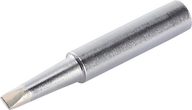 LUX-TOOLS Lötspitze in Meißelform für 55 W Lötstation, Farbe: Silber/Kupfer - Bild 1
