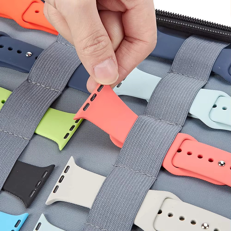 Aufbewahrungstasche für Apple, Samsung, Xiaomi Uhrenarmband, Uhren Organizer - Bild 4
