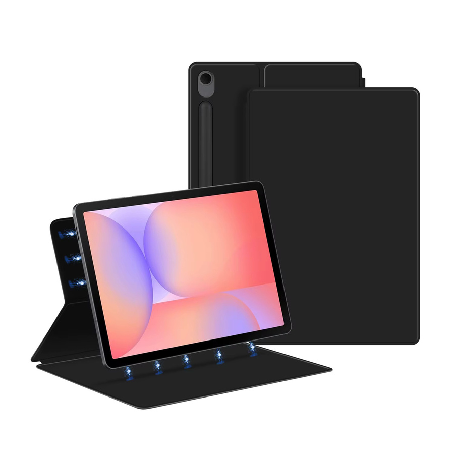Magnetische Tablet Hülle für Samsung Galaxy Tab S10 Lite S9 FE S10 FE S7 S8 S9 mit S Pen Halterung und Auto-Wake-Sleep-Funktion in Schwarz oder Grau - Bild 7
