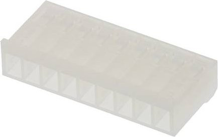 Molex Stiftgehäuse-Kabel 9501091 in Weiß und Transparent aus Kunststoff - Bild 1