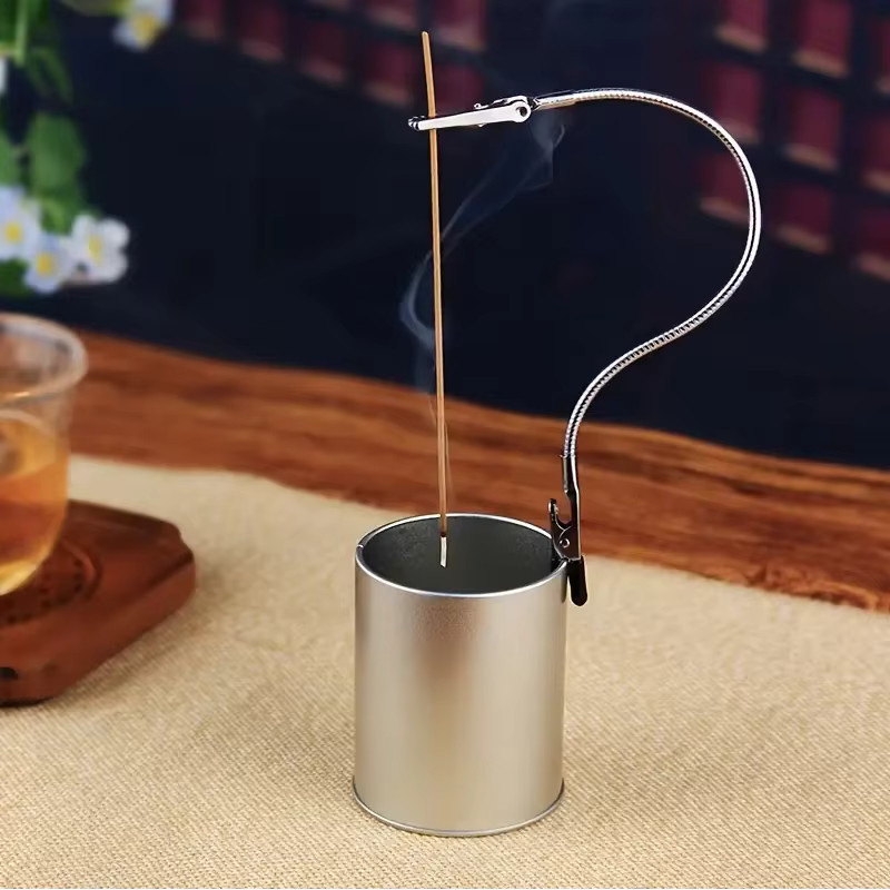 Multifunktionaler Doppel-Krokodilklemmenhalter aus Metall in Silber für Büro, Heim und Labor - Bild 5