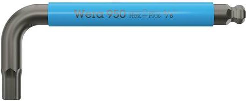 Wera 950 SPKS Winkelschraubendreher Hex 3/8 Zoll Multicolour Blau - Bild 1