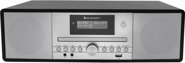 Soundmaster DAB+ Radio mit CD Player DAB980 schwarz - Bild 1