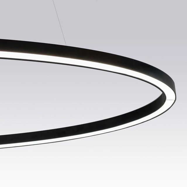 Nemo Lighting Ellisse Minor LED-Pendelleuchte in Schwarz mit integriertem LED-Leuchtmittel (3000K) - Bild 1