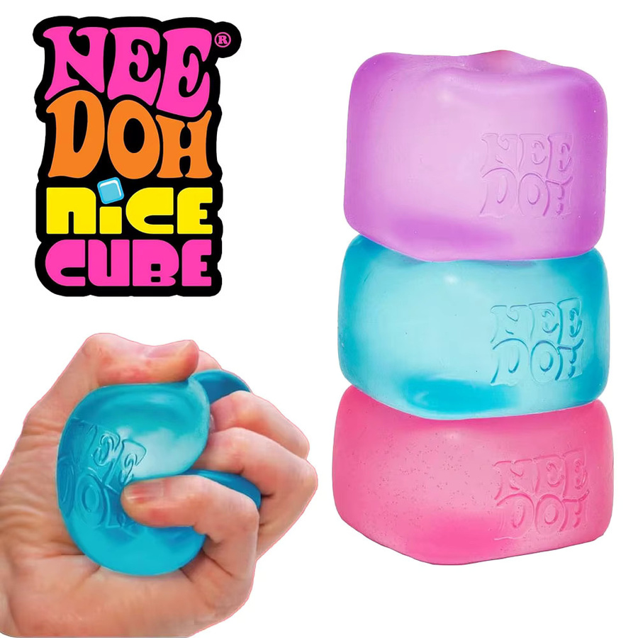 Schylling NeeDoh Nice Cube, Sensorisches Quetschspielzeug - Bild 3