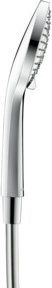 Duravit Handbrause 110 MinusFlow 3-Jet mit Regenstrahl in Chrom, Durchmesser: 24,5 cm - Bild 1