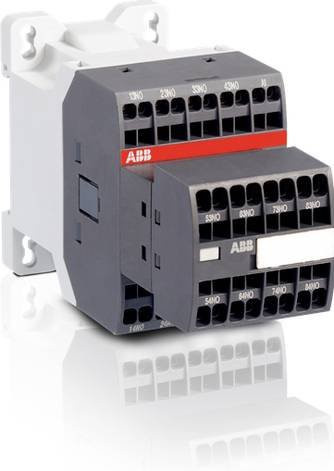 ABB NS53ES-26 Hilfsschütz in Grau mit 5 Schließern und 3 Öffnern - Bild 1