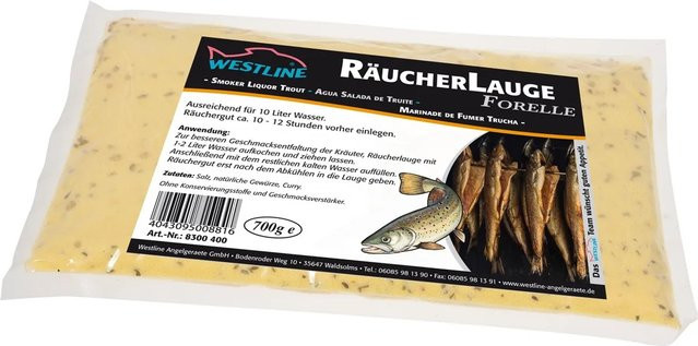 Westline Räucherlauge Forelle Curry 700 g - Bild 1