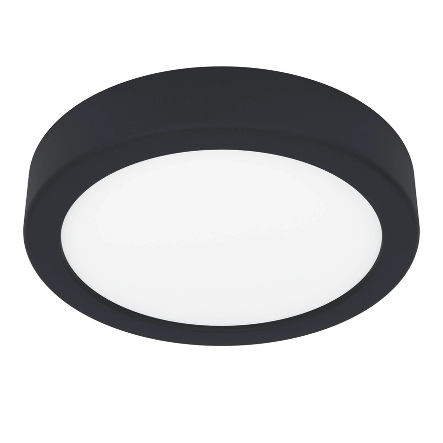 Eglo LED-Deckenleuchte Fueva 5 in Schwarz mit warmweißem Licht, Durchmesser: 16 cm - Bild 2