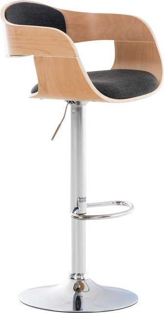 TPFLiving Sessel in Dunkelgrau mit modernem Design und 360-Grad-Drehfunktion - Bild 1