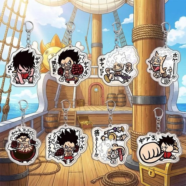 Bandai Schlüsselanhänger Anime One Piece, Acryl, Unisex - Bild 1