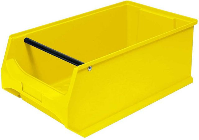BRB Profi Sichtboxen LB2T aus Kunststoff, gelb, 10 Stück, B/T/H: 30 x 20 x 50 cm - Bild 1