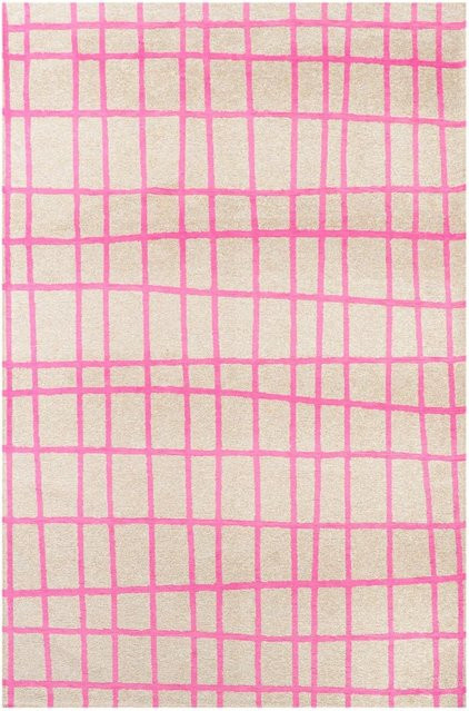 Lola&Moi Teppich Hot Pink Rose Modern Geometrisch B: 170 cm, T: 240 cm - Bild 1