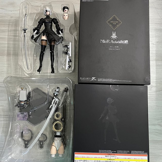 Play Arts Kai NieR:Automata 2 Typ B 2B Actionfigur, DX Deluxe Edition - Bild 1