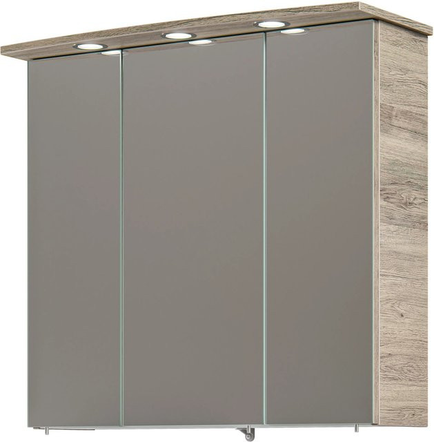 Pelipal Spiegelschrank Quickset 313 Sanremo Eiche, Breite: 75 cm - Bild 1
