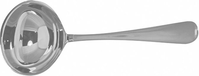 Pintinox Suppenschöpfer MAITRE in Silber, Länge: 28 cm, 12er Packung - Bild 1