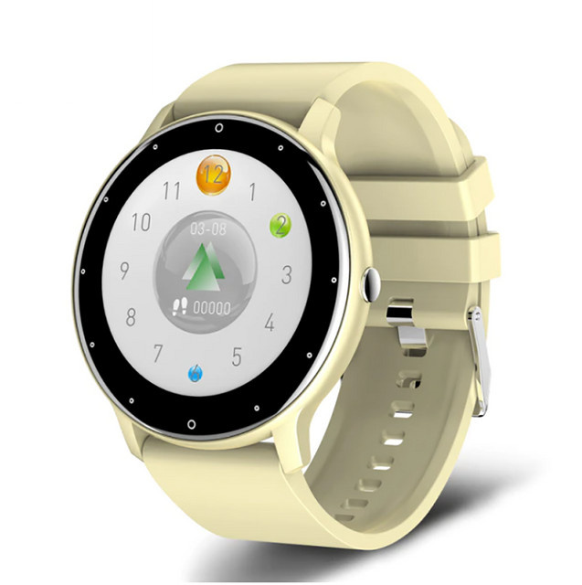 TPFNet Smartwatch, Gelb, Silikon, Unisex - Bild 1