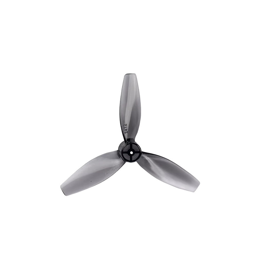 Gemfan 2412-3 61mm 3-Blatt PC Propeller, 4 Paar, Grau - Bild 2