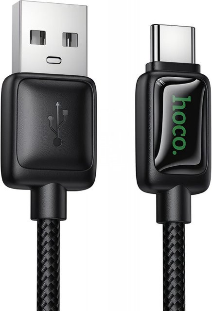 HOCO U146 USB-A zu USB-C Daten- und Ladekabel, 36W, Schwarz, Länge: 1,2 m - Bild 1