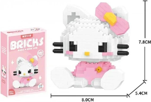 MINISO Sanrio Diamant Bausteine Puppe, ab 14 Jahre - Bild 1