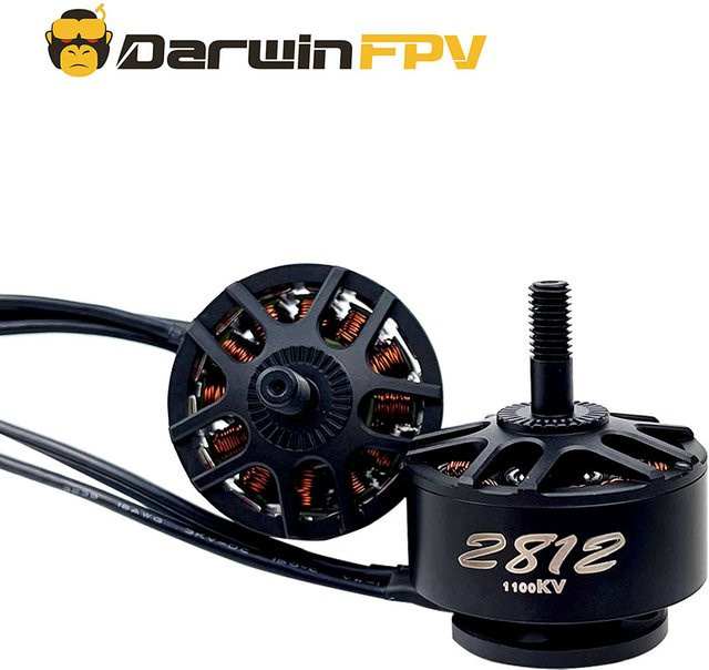 DarwinFPV Bürstenloser Gleichstrommotor BLDC für FPV Racing Drohnen und RC Quadcopter, Farbe: Schwarz - Bild 1