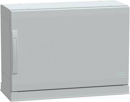 Schneider Electric Polyestergehäuse PLAZ mit Sockelrahmen und offenem Boden, Farbe: Grau, B/T/H: 500 x 750 x 320 cm, IP54 - Bild 1